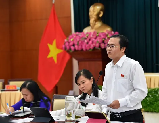 Đại biểu Cao Thanh Bình. Ảnh: VIỆT DŨNG