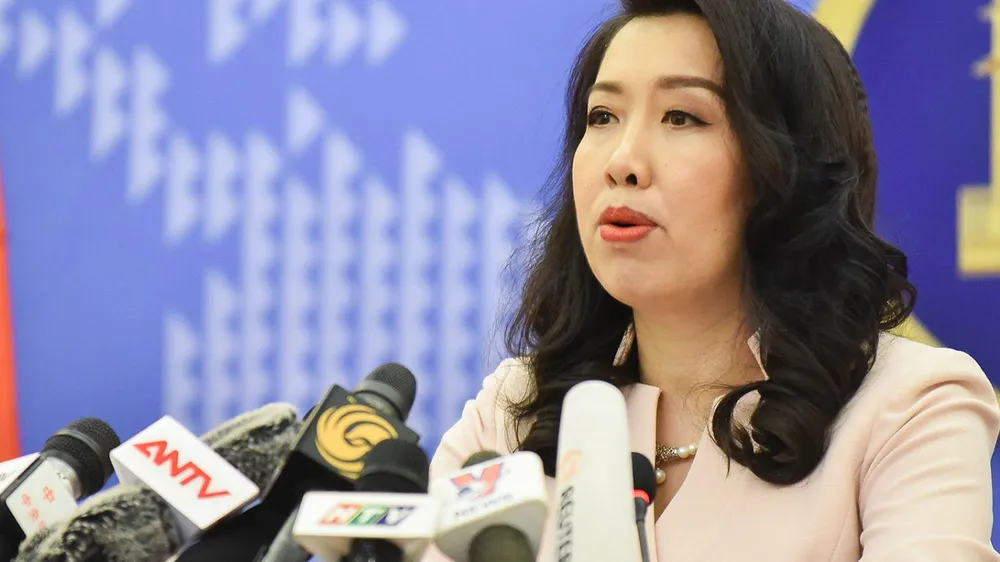 Người phát ngôn Bộ Ngoại giao Việt Nam Lê Thị Thu Hằng