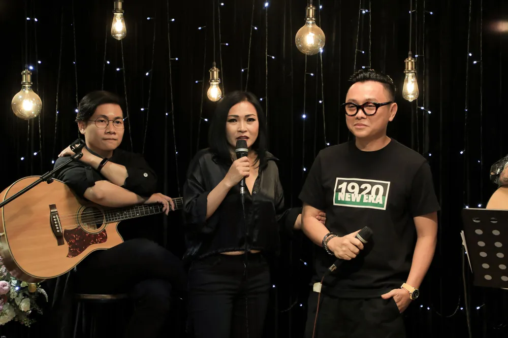  NTK Công Trí lần đầu chia sẻ kỷ niệm về ca sĩ Minh Thuận.  Ảnh: Lý Võ Phú Hưng