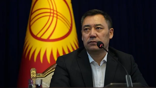 Thủ tướng Kyrgyzstan Sadyr Japarov. Ảnh: The Moscow Times