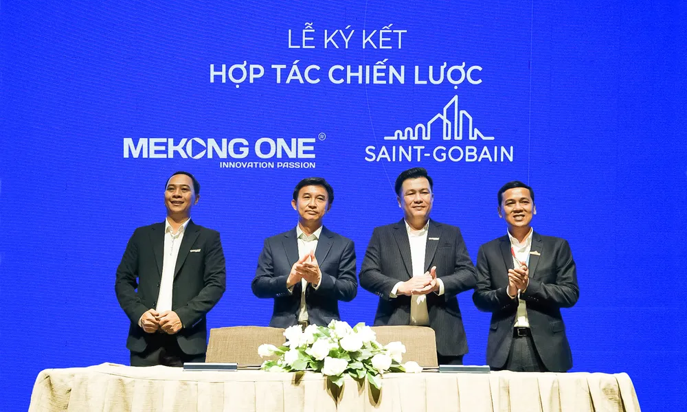 Tập đoàn Saint-Gobain Việt Nam và Tập đoàn Mekong One trở thành đối tác chiến lược