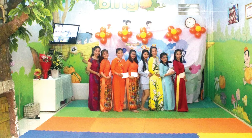 ​Trường Mầm non Bí Ngô tuyển giáo viên 