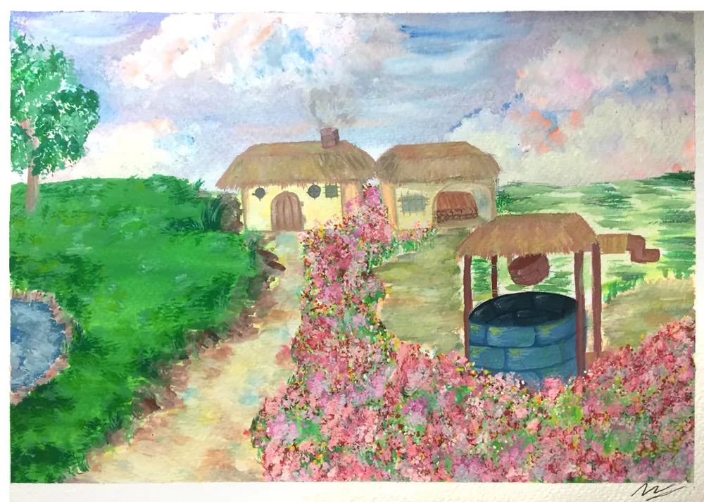 Tranh: ĐỖ LÊ ANH THƯ