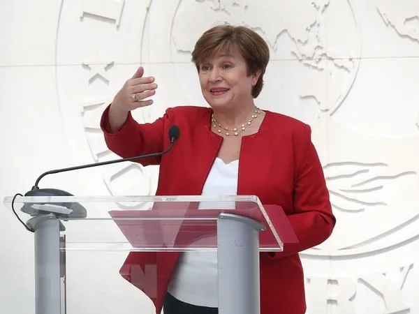 Tổng giám đốc Quỹ Tiền tệ quốc tế (IMF) Kristalina Georgieva. Nguồn: TTXVN