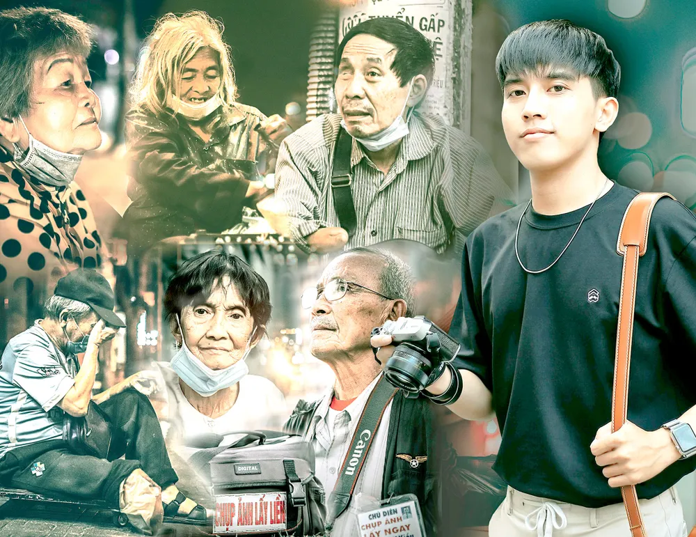 Nguyễn Kỳ Anh thương người thành phố  qua những bức ảnh nghệ thuật