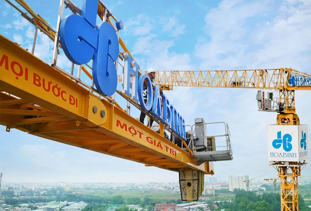 Tập đoàn xây dựng Hòa Bình: Doanh thu tăng mạnh trong quý 2-2021