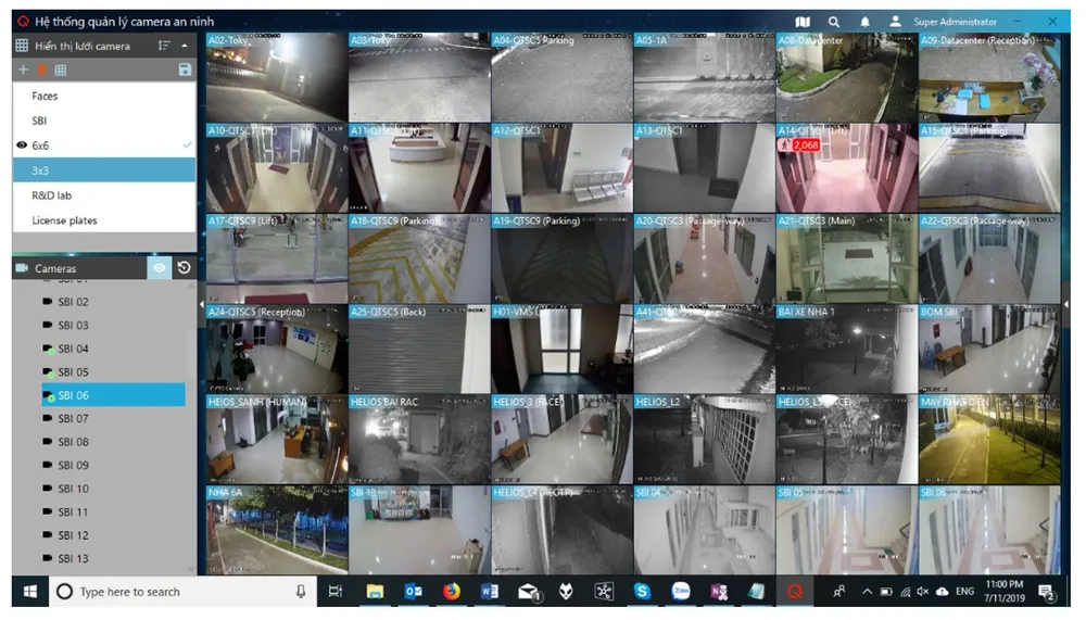 Hệ thống Smart VMS ứng dụng AI có khả năng cảnh báo tụ tập đám đông