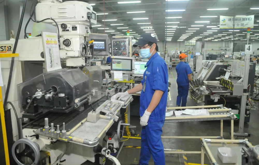 Dây chuyền sản xuất hiện đại giúp tiết kiệm năng lượng,  nguyên liệu sản xuất tại Công ty Misumi, TP Thủ Đức