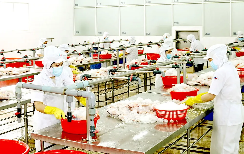 Công ty CP Kinh doanh thủy hải sản  Sài Gòn sản xuất  3 tại chỗ trong đợt dịch Covid-19 lần thứ 4