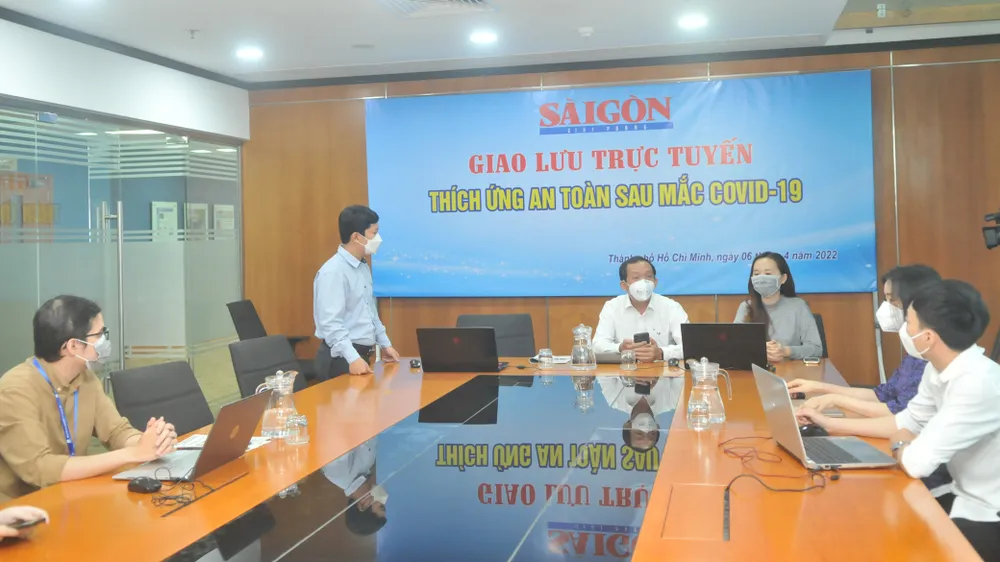 Quang cảnh buổi giao lưu. Ảnh: CAO THĂNG