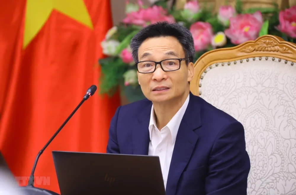 Phó Thủ tướng Vũ Đức Đam lưu ý phải tạo điều kiện cho trí thức làm việc thật tốt, tham gia đóng góp vào xây dựng chủ trương chính sách, lan toả những giá trị tốt đẹp trong xã hội.  Nguồn: TTXVN