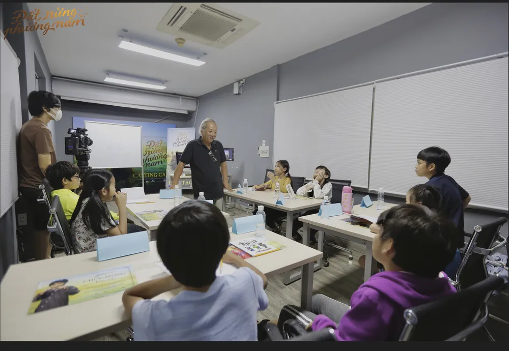 Quá trình casting và khổ luyện của các diễn viên nhí trong Đất rừng phương Nam Ảnh: ĐPCC