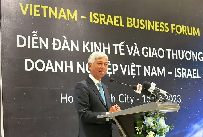  Phó Chủ tịch UBND TP Hồ Chí Minh Võ Văn Hoan phát biểu. Ảnh: DANGCONGSAN.VN 