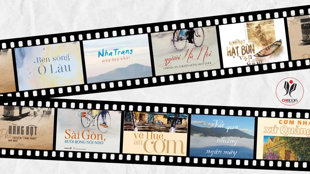 Một số ấn phẩm đã được xuất bản trong Tủ sách Văn hóa Việt do Chibooks thực hiện.Ảnh: PHƯƠNG THẢO