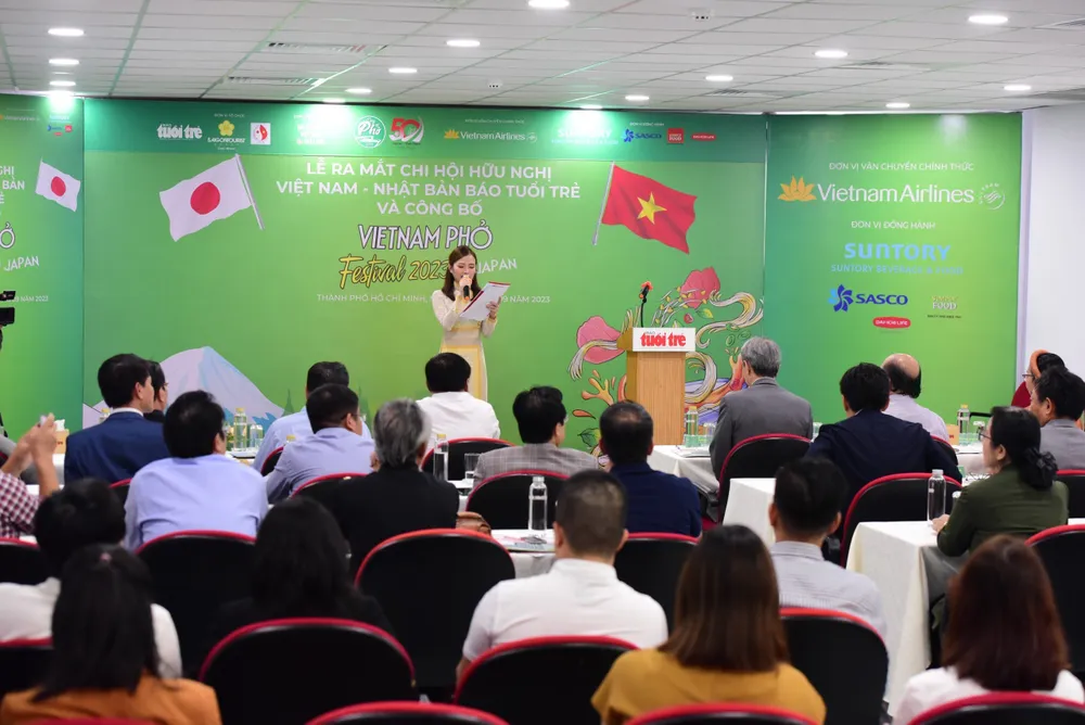Họp báo công bố sự kiện "Vietnam Phở Festival 2023" tại Nhật Bản Họp báo công bố sự kiện "Vietnam Phở Festival 2023" tại Nhật Bản