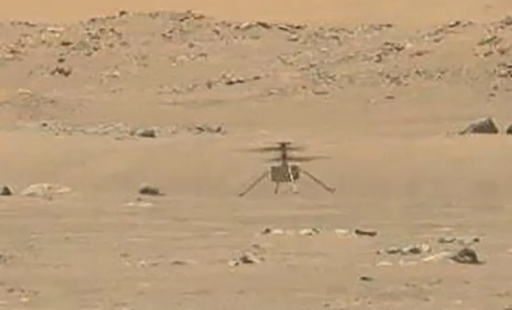 Trực thăng không người lái nghiên cứu sao Kim