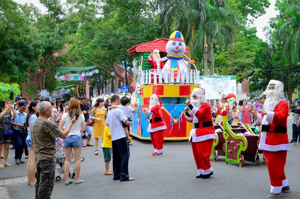 Lễ hội “sắc màu năm châu” dịp lễ 30-4, 1-5 tại công viên văn hóa Đầm Sen ảnh 4