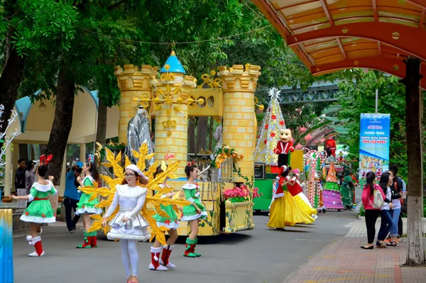 Lễ hội “sắc màu năm châu” dịp lễ 30-4, 1-5 tại công viên văn hóa Đầm Sen ảnh 5