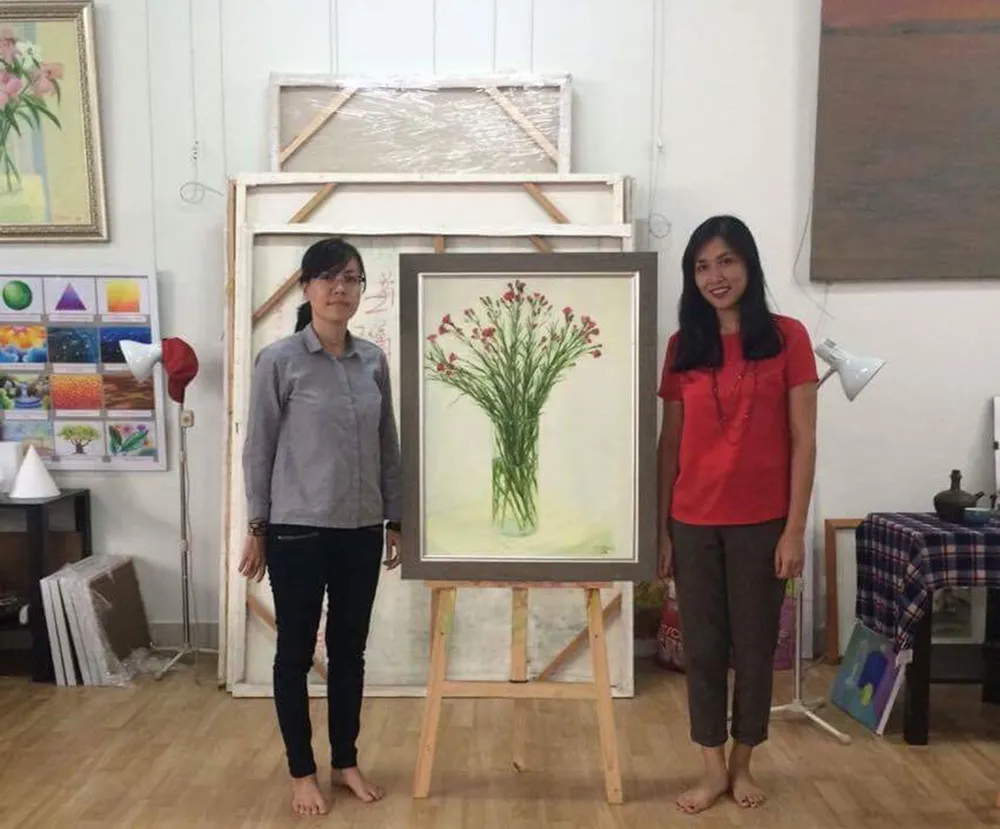 Manh nha thị trường tranh Việt  ảnh 1