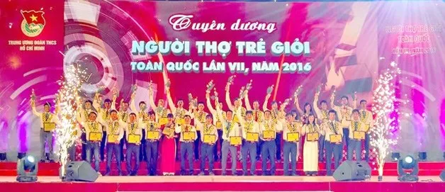Giải thưởng “Người thợ trẻ giỏi” toàn quốc là mục tiêu phấn đấu của thanh niên công nhân, lao động trẻ Việt Nam. Nguồn:Báo nhandan