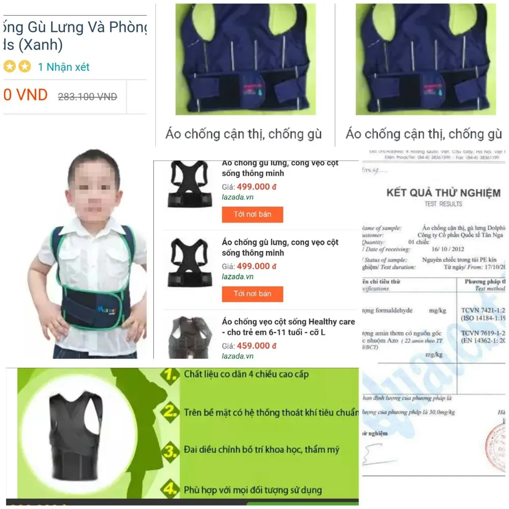 Sự thật về áo chống gù lưng và cận thị ảnh 1