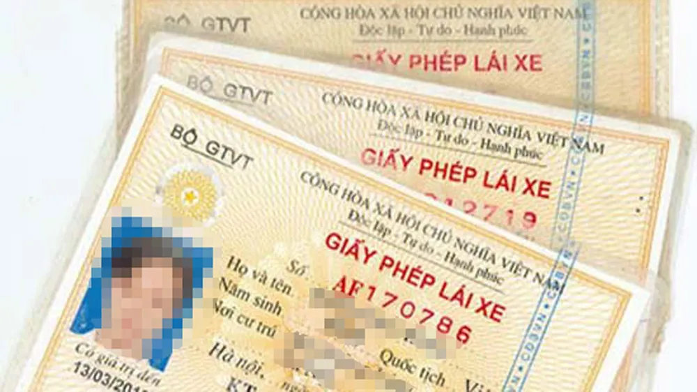 TPHCM phát hiện hơn 1.264  giấy phép lái xe giả. Ảnh minh họa