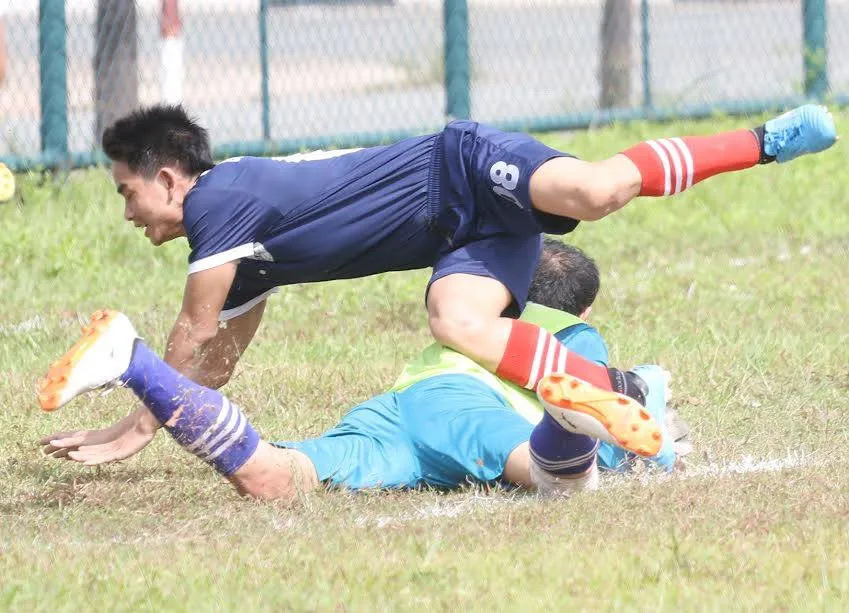 Dù là giải phong trào nhưng giải tạo được tiếng vang và thu hút nhiều đội mạnh tham dự. Ảnh: Cao Tường