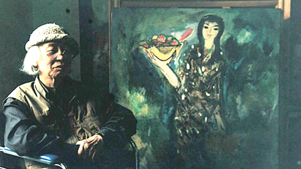 Ảnh chân dung họa sĩ Lưu Công Nhân  Nguồn ảnh: Tư liệu của G39 và nhà sưu tập