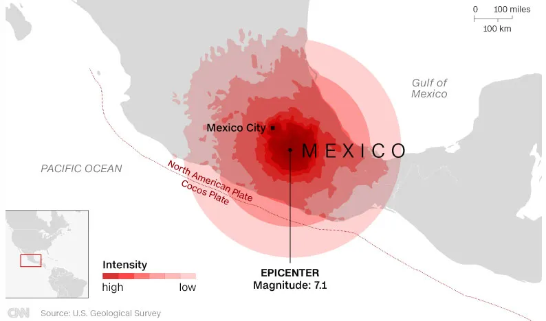 Động đất mạnh tại Mexico: Số người chết tăng lên gần 250 người ảnh 2