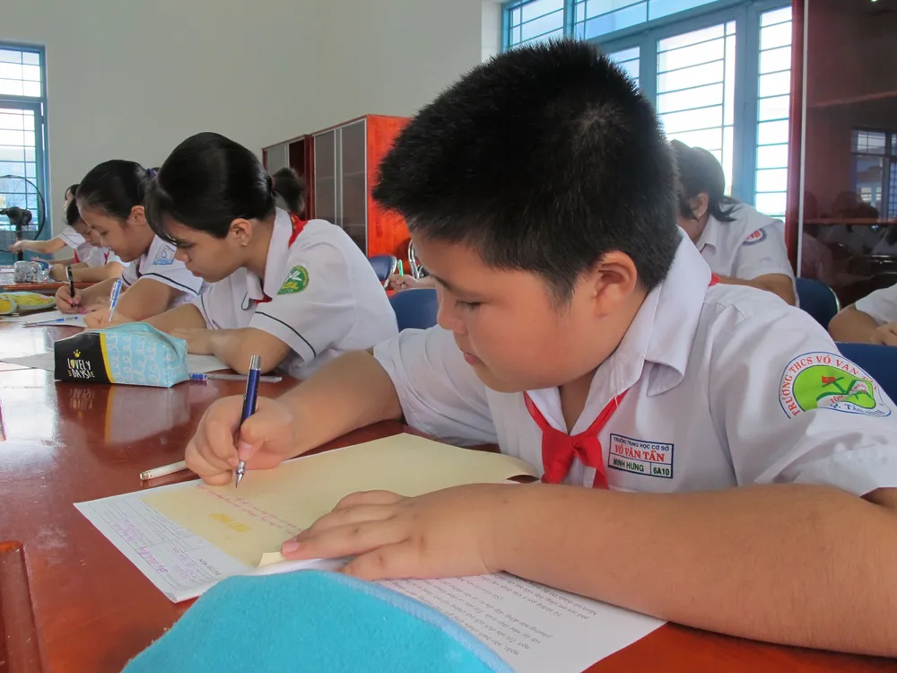  Quận Tân Bình khởi động vòng thi cấp quận, huyện cuộc thi “Văn hay chữ tốt” năm 2017 ảnh 2