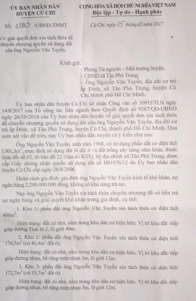 Công ty bất động sản Anh Luân: Chuyển nhượng đất vàng ảnh 3