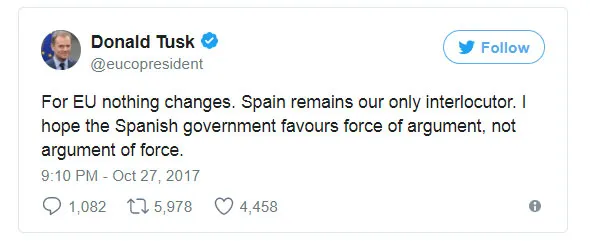 Catalonia chính thức tuyên bố độc lập khỏi Tây Ban Nha ảnh 3