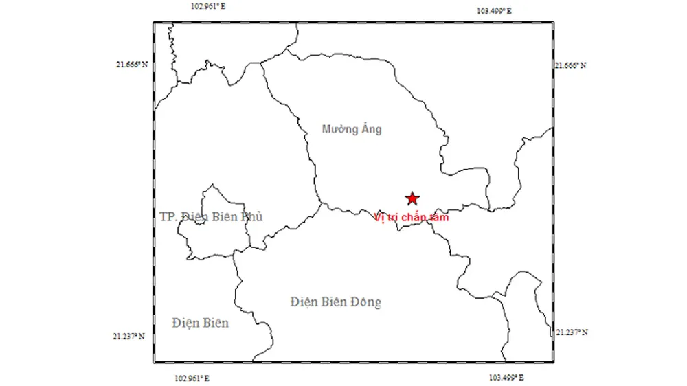  Điện Biên lại xảy ra động đất lần thứ 2 trong năm 2018 ảnh 1