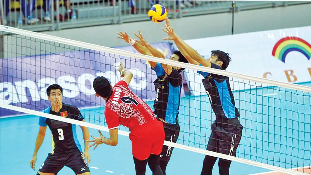 Bóng chuyền Việt Nam đang khắc khoải chờ đợi được thử sức ở đấu trường châu lục như ASIAD. Ảnh: HUY THẮNG