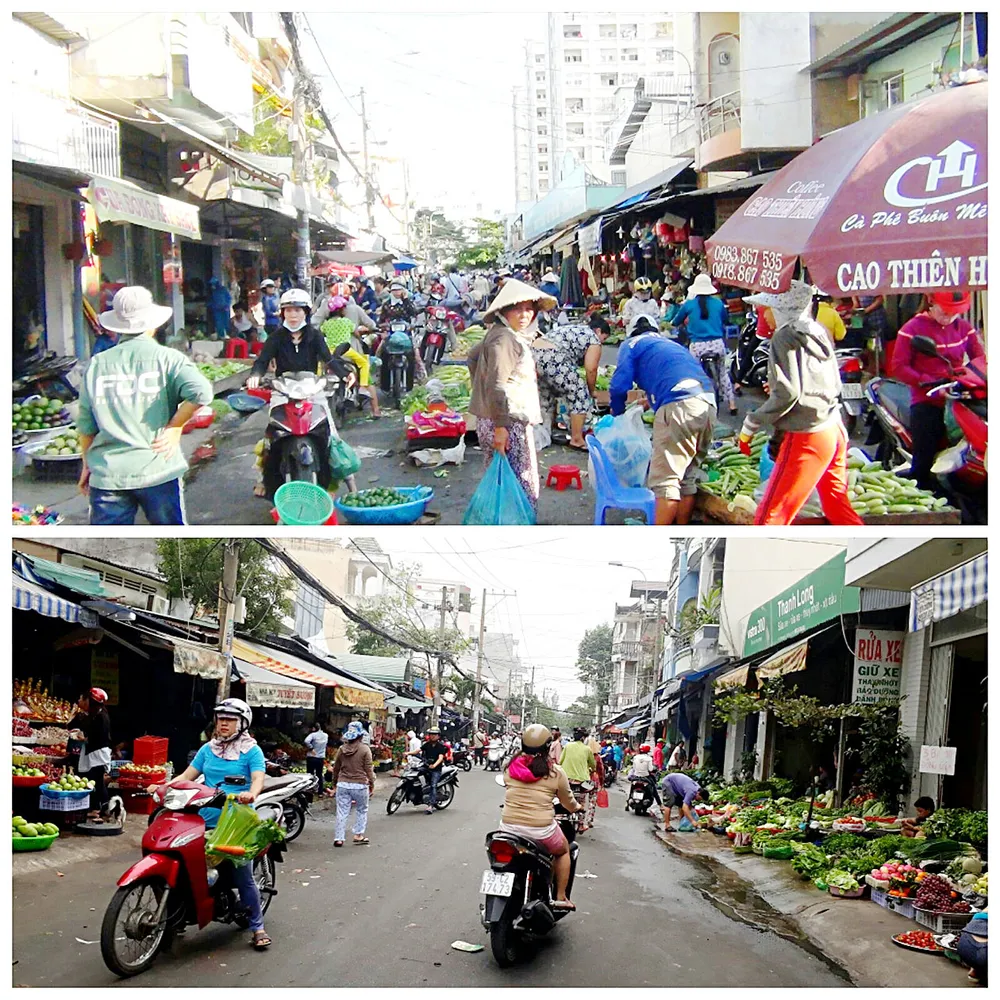 Chấn chỉnh chợ tự phát, hết nhếch nhác ảnh 1