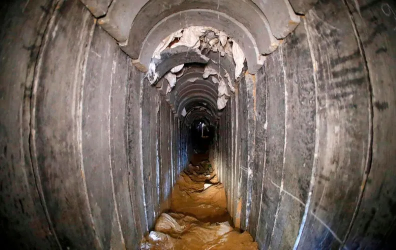 Israel công bố chi tiết bức tường ngầm dọc Dải Gaza ảnh 5