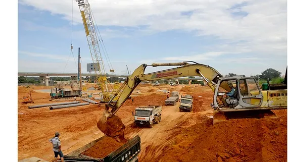 Thi công Bến xe miền Đông mới