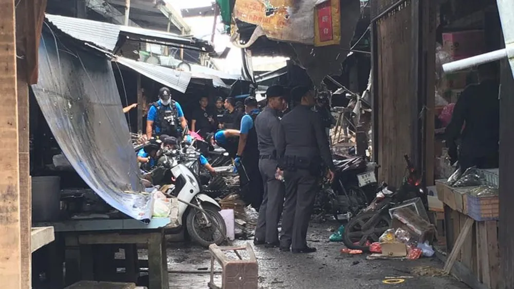 Nổ bom ở miền Nam Thái Lan, 22 người thương vong ảnh 2