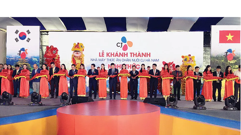 Tập đoàn CJ khánh thành  Nhà máy Thức ăn chăn nuôi Hà Nam