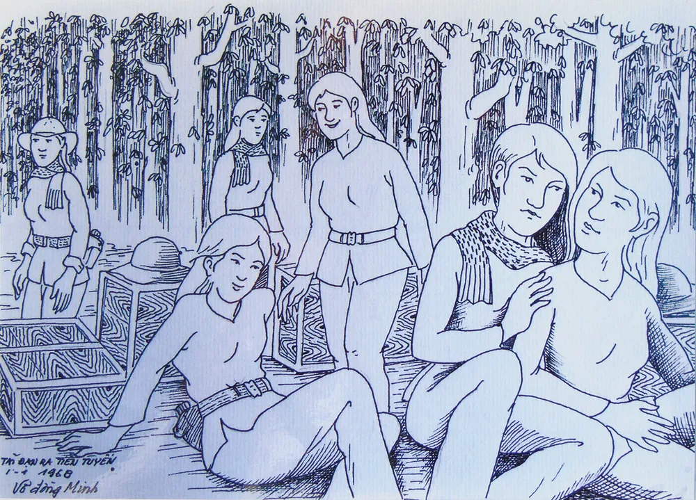 Xuân Mậu Thân 1968  trong tranh Võ Đồng Minh ảnh 1