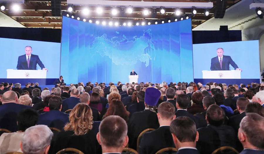 Tổng thống Nga Vladimir Putin đọc Thông điệp liên bang ảnh 3