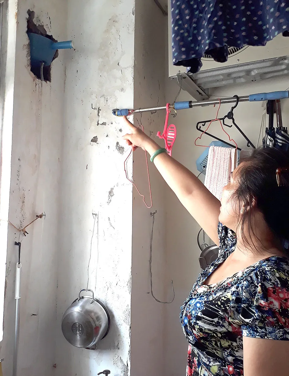 Cao ốc Ngô Gia Tự B xuống cấp quá nhanh ảnh 1