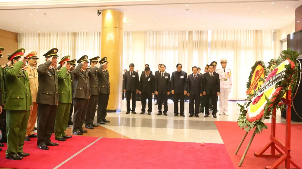 Lễ viếng nguyên Thủ tướng Phan Văn Khải tại Hà Nội ảnh 7