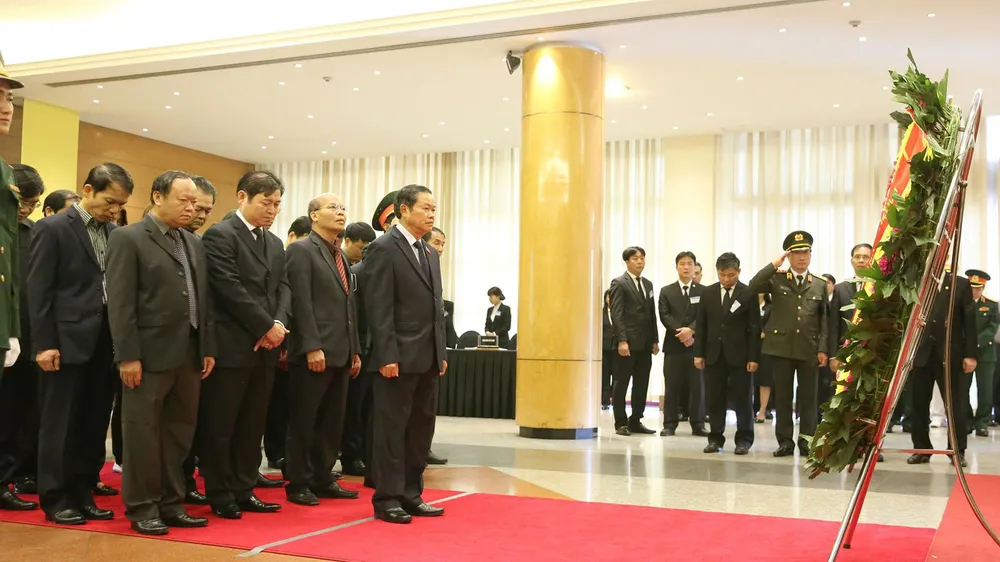 Lễ viếng nguyên Thủ tướng Phan Văn Khải tại Hà Nội ảnh 8
