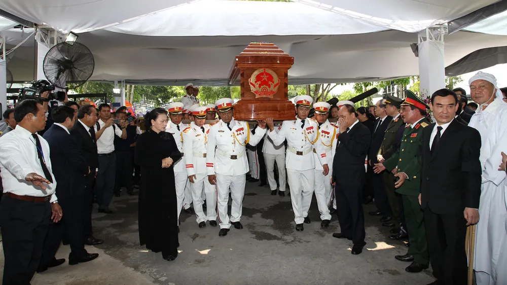 Lễ an táng nguyên Thủ tướng Phan Văn Khải ảnh 11
