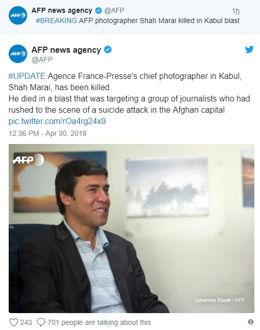 Afghanistan: Ít nhất 25 người thiệt mạng trong 2 vụ đánh bom liều chết tại Kabul ảnh 2