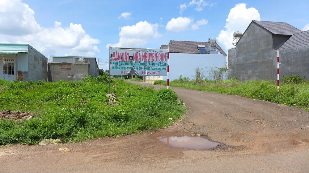 Phân lô bán nền băm nát quy hoạch tổng thể đô thị Đồng Xoài