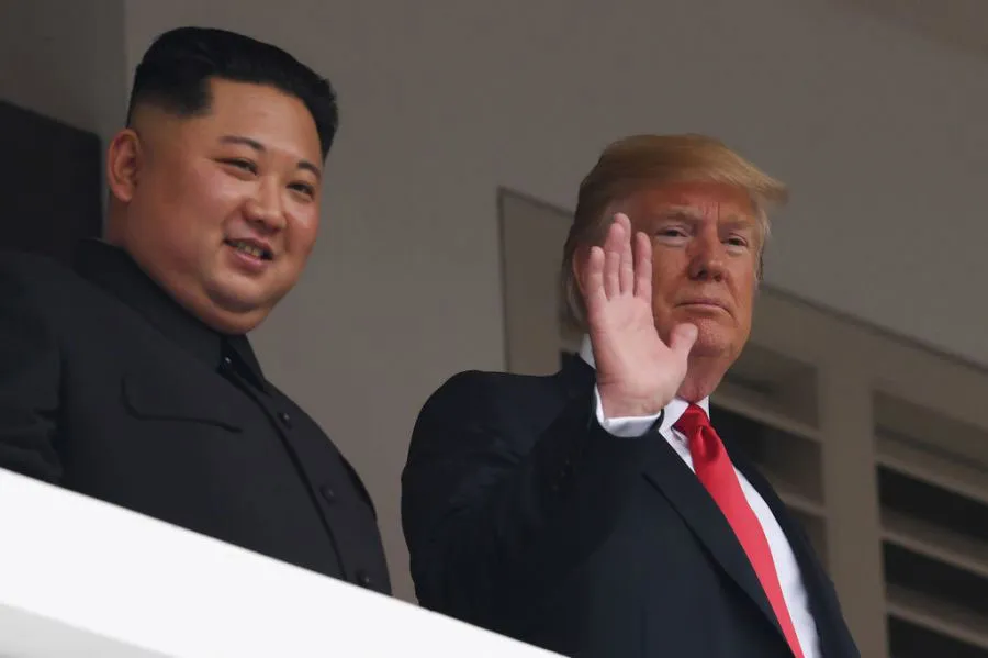 Cuộc gặp lịch sử giữa Tổng thống Mỹ Donald Trump và Nhà lãnh đạo Kim Jong-un ảnh 5