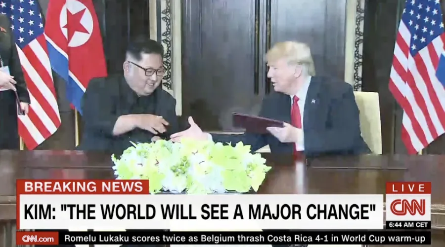 Lãnh đạo Mỹ - Triều Tiên đã ký văn kiện “rất quan trọng và toàn diện“ ảnh 4