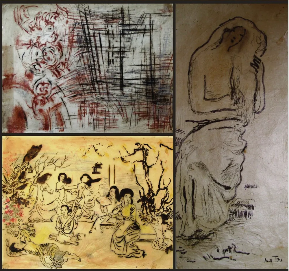 Họa sĩ Nguyễn Gia Trí: Bùng cháy ngọn lửa sáng tạo ảnh 1